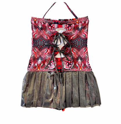1:11 X ZZAYONARAA (Pt. 2) - Peekaboo Playsuit with Skirt