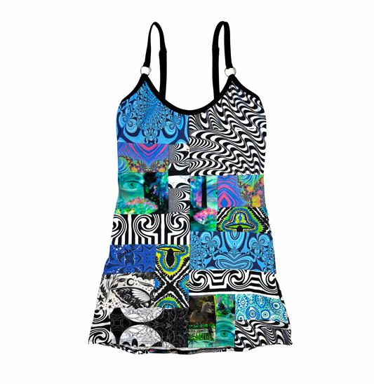 AUGUST - Patchwork Mini Dress 2/5 (S)