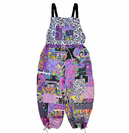 AUGUST - Patchwork Overalls 5/5 (XXL)