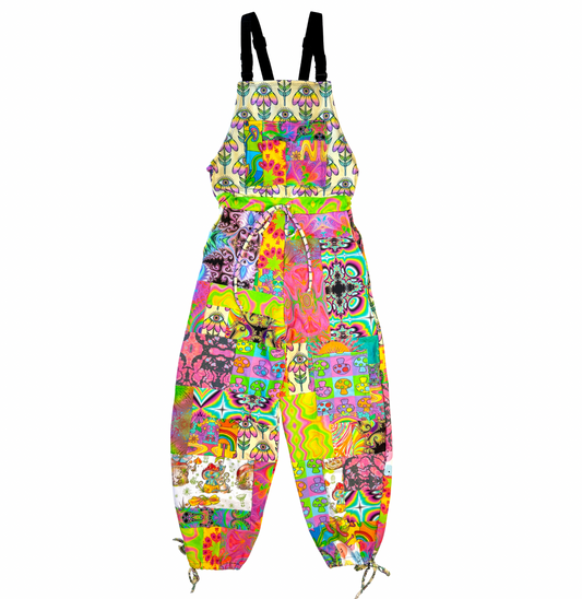 AUGUST - Patchwork Overalls 1/5 (XS/S)