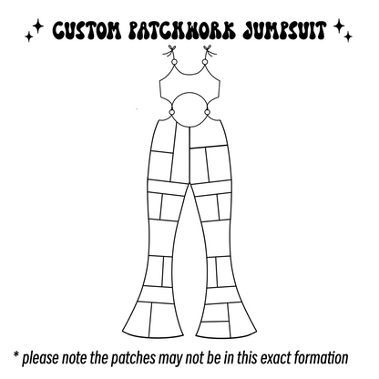 Custom Patchwork Jumpsuit