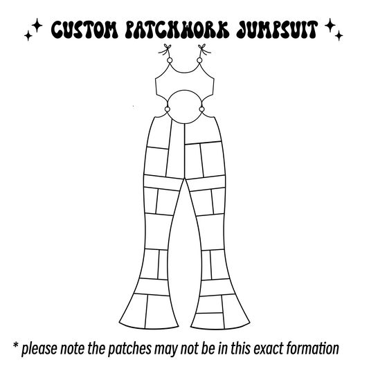 Custom Patchwork Jumpsuit