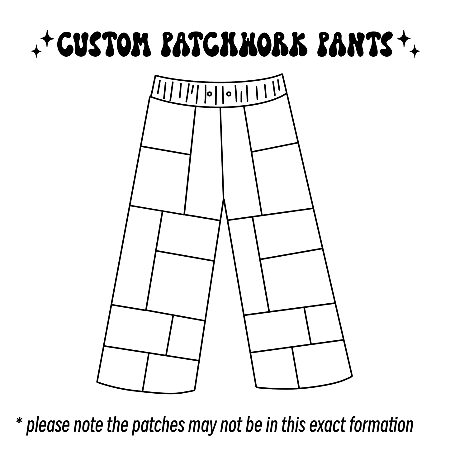 Custom Patchwork Pants