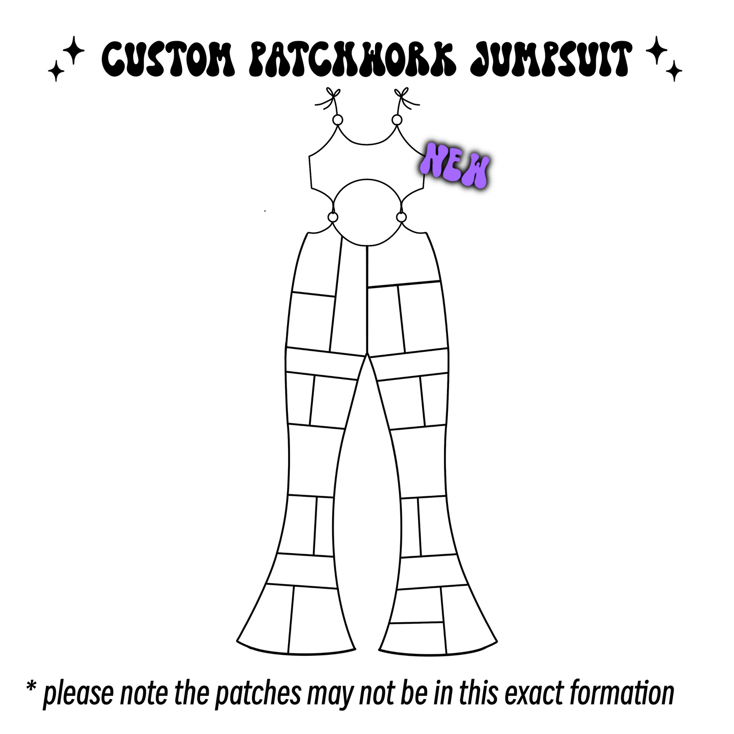 Custom Patchwork Jumpsuit