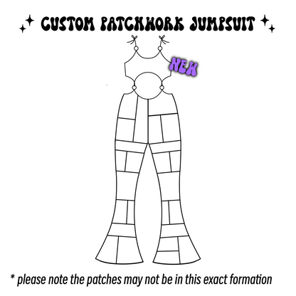 Custom Patchwork Jumpsuit