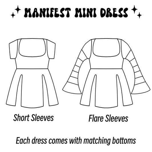 Custom Manifest Mini Dress