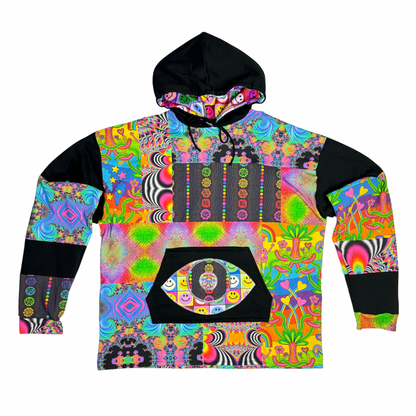 Custom Patchwork Hoodie