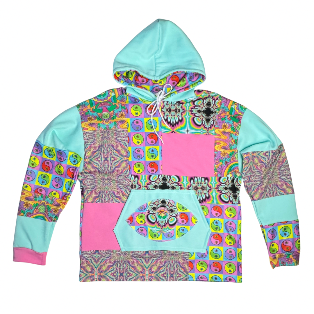 Custom Patchwork Hoodie