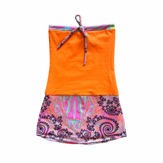 The Muse Mini Dress - Orange - S (RTS)