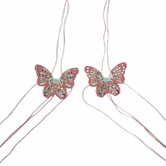 Carly's Closet - DollsKill Pink Butterfly Top