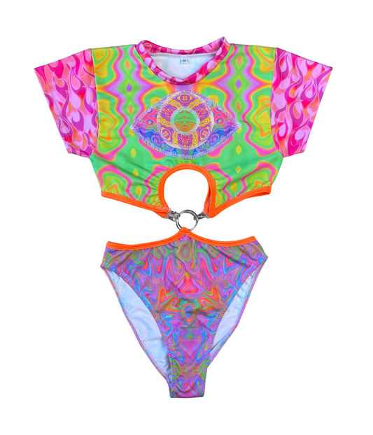 Neon Frequency 3rd Eye Bodysuit (MTO)