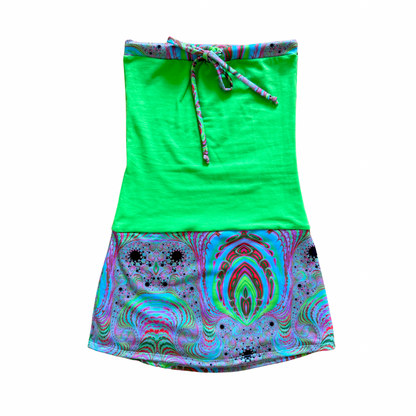 The Muse Mini Dress - Green - XS (RTS)