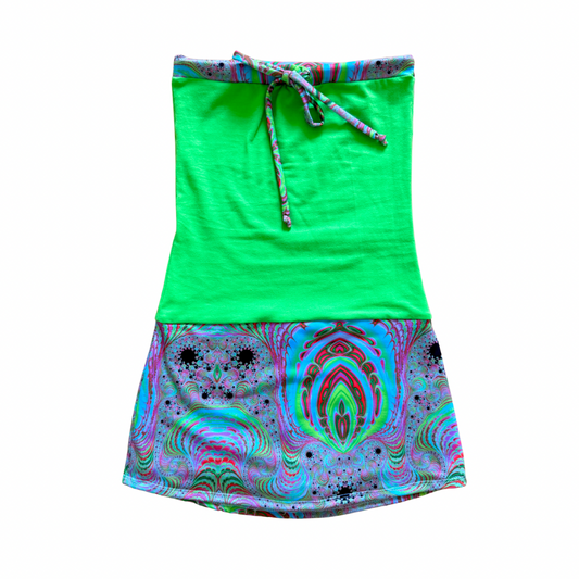 The Muse Mini Dress - Green - XS (RTS)